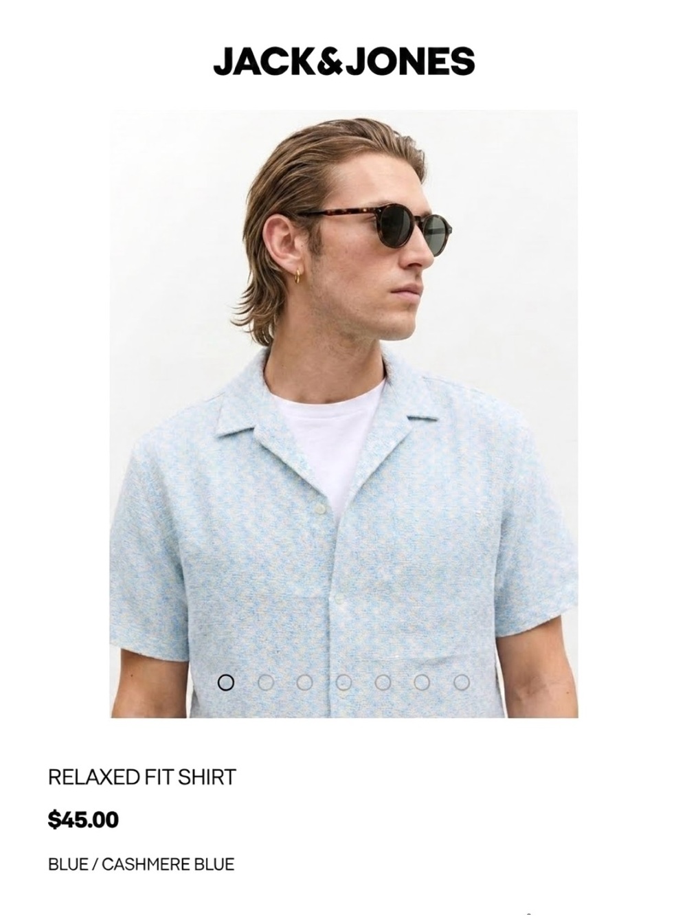 Jack & Jones
 Relaxed Fit Resort
Shirt.